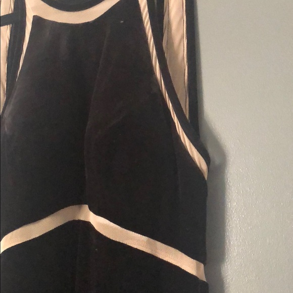 Black Velvet Floor-Length Gown - Picture 3 of 5